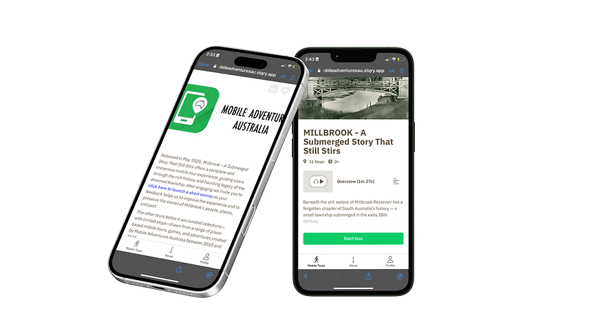 Mobile Adventures App